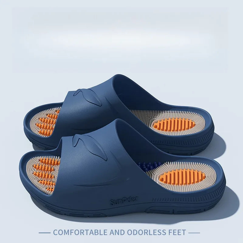 Particle Massage Slippers EVA Indoor Anti Slip For Men And Women