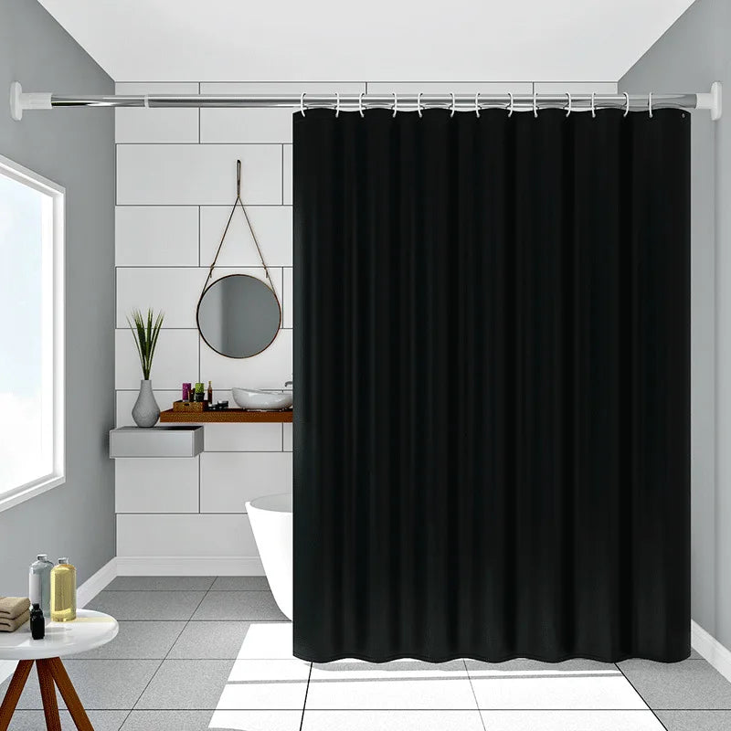 Simple Style PEVA Waterproof Shower Curtain For Bathroom
