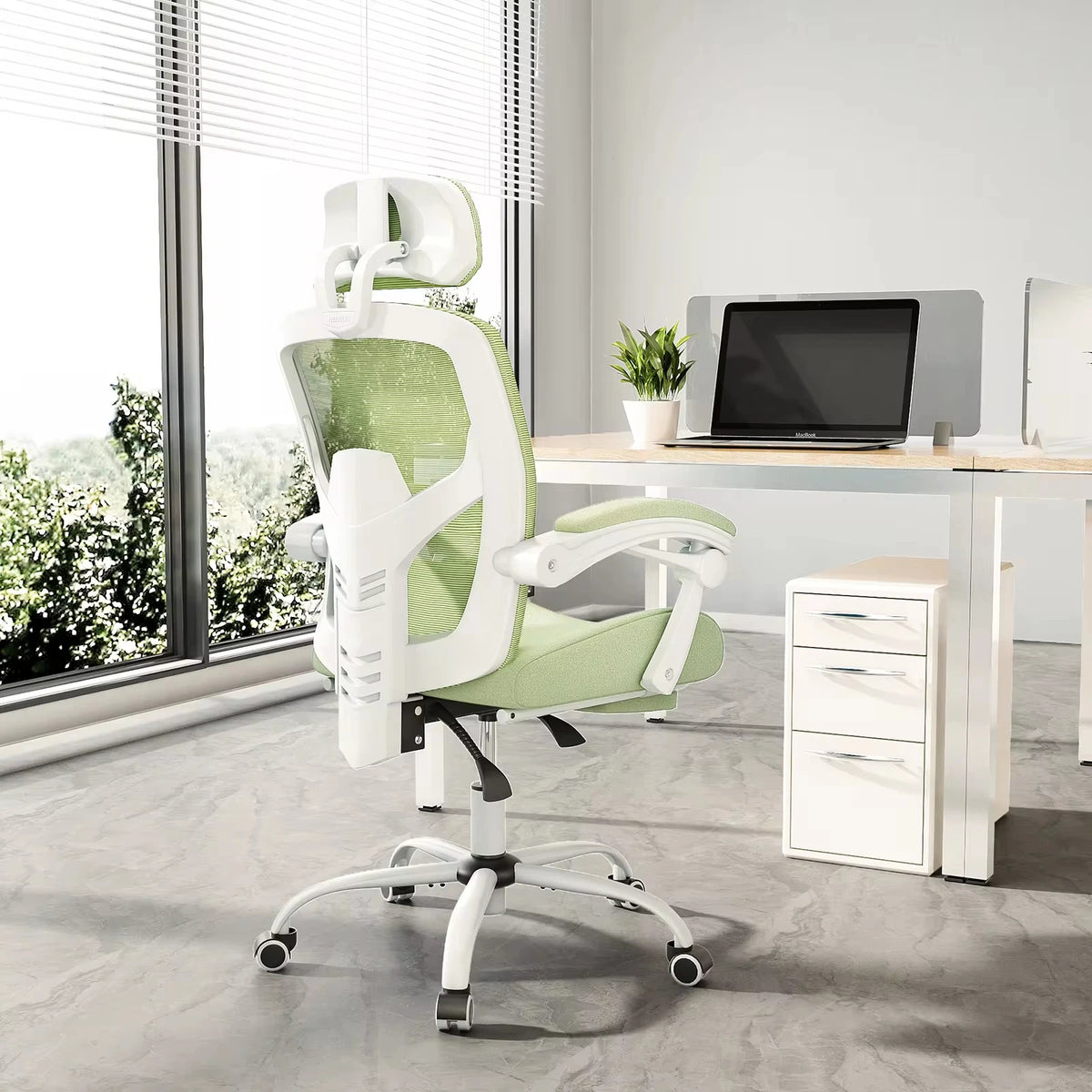 JHK Ergonomic Reclining High Back Mesh Lumbar Support Gaming Chair