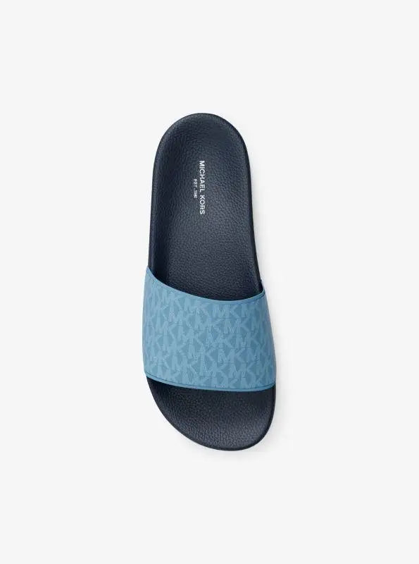 Michael Kors Dawson Signature Logo Slide Sandal For Men