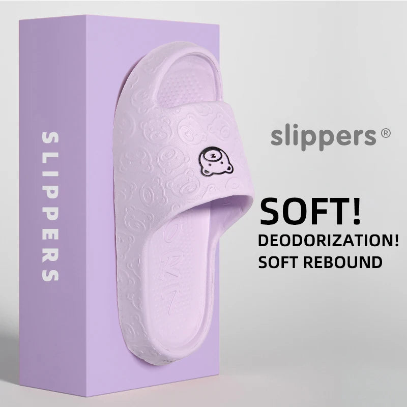 Women Non Slip EVA Slippers Indoor Bath Sandals Home