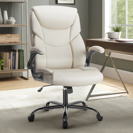 JHK Ergonomic Office Chair Heavy Duty PU Leather Adjustable Swivel