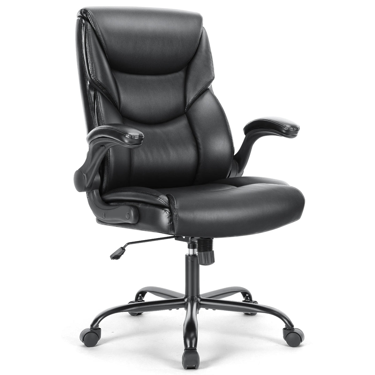 JHK Ergonomic Office Chair Heavy Duty PU Leather Adjustable Swivel