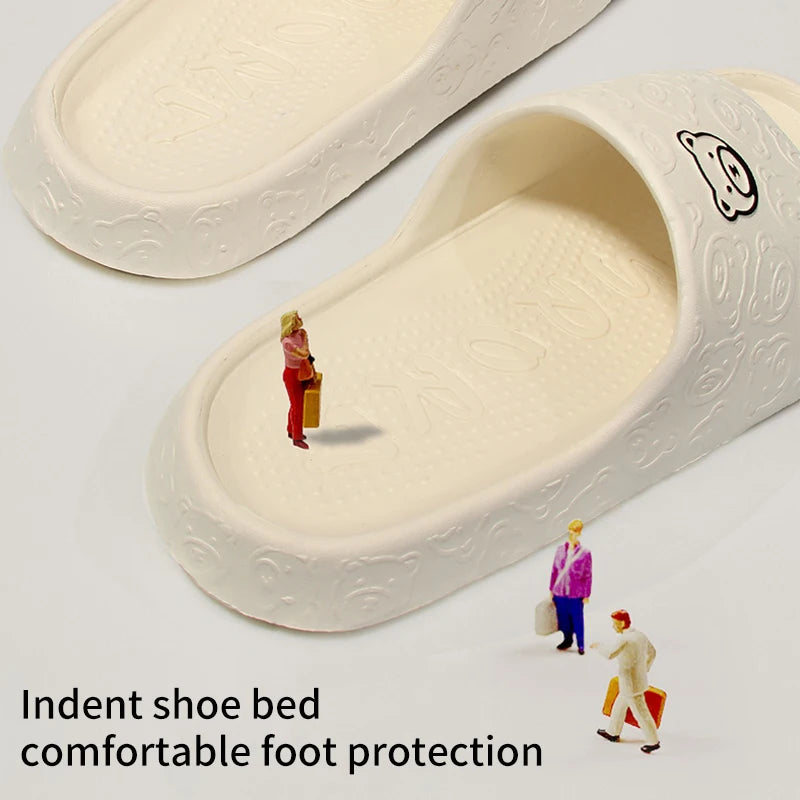 Women Non Slip EVA Slippers Indoor Bath Sandals Home