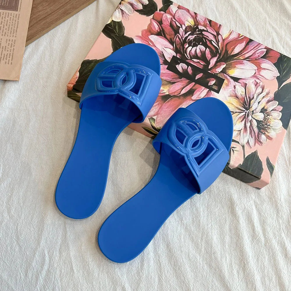 Casual Women's Beach Slippers Non Slip Flat Footwear