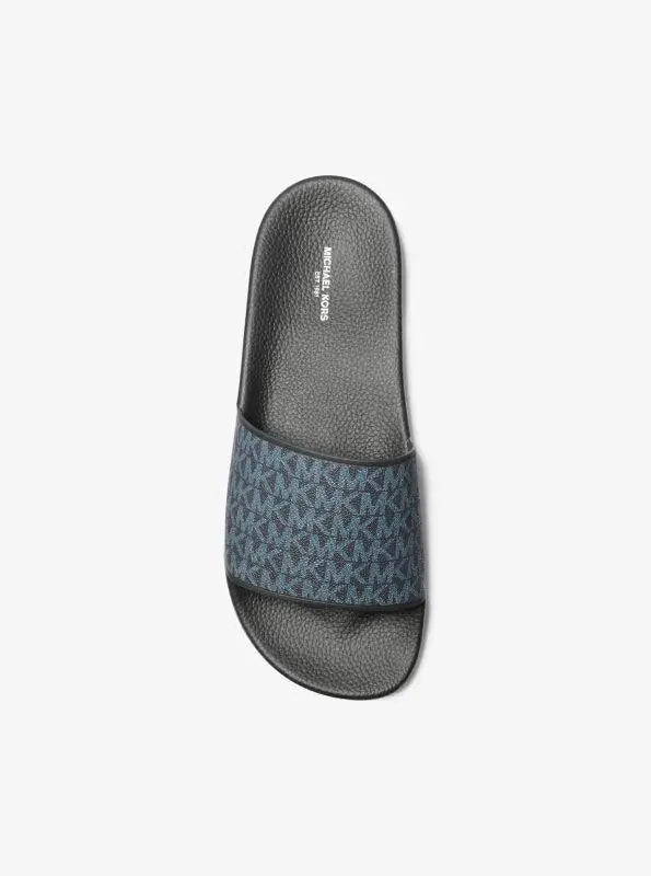 Michael Kors Dawson Signature Logo Slide Sandal For Men