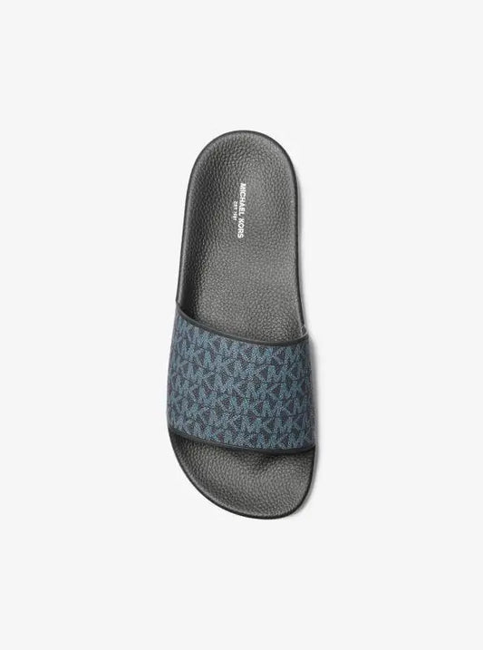 Michael Kors Dawson Signature Logo Slide Sandal For Men
