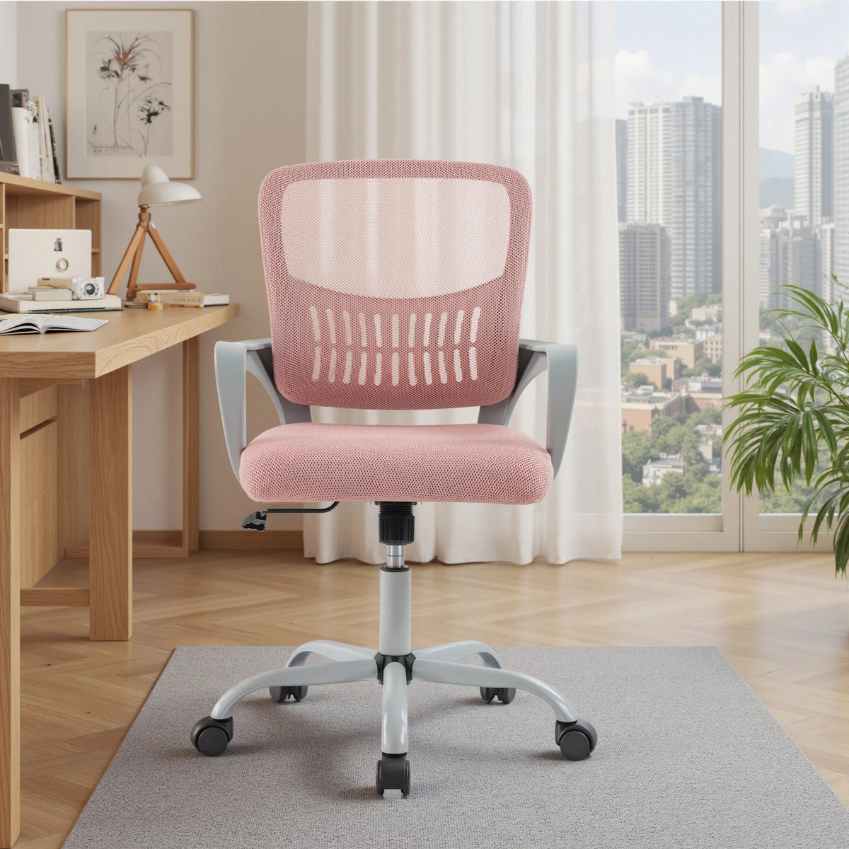 MCQ Ergonomic Office Chair Featuring Lumbar Support Adjustable Height Swivel