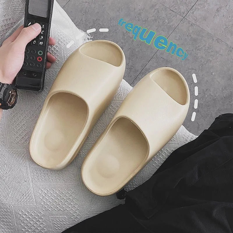 Coconut Slippers Cloud Thick Sole Sandals EVA Slides Beach Footwear