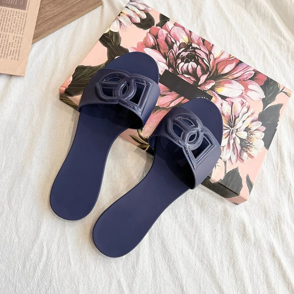 Casual Women's Beach Slippers Non Slip Flat Footwear