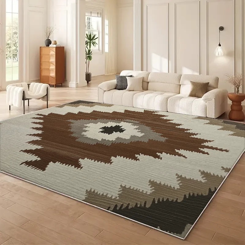 Vikama Geometric Large Area Rug For Living Room