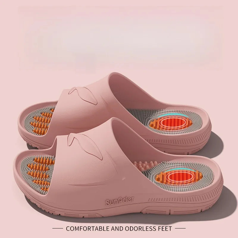 Particle Massage Slippers EVA Indoor Anti Slip For Men And Women