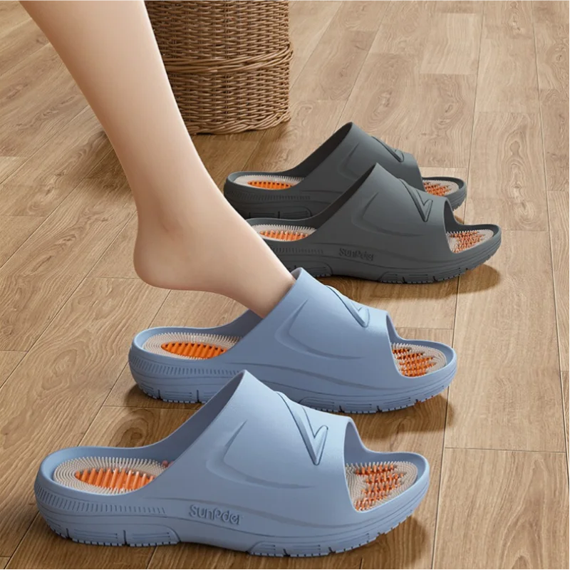 Particle Massage Slippers EVA Indoor Anti Slip For Men And Women