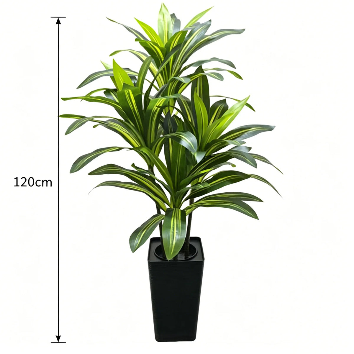 HiMISS Artificial Dracaena Tree With Decorative Planter For Home