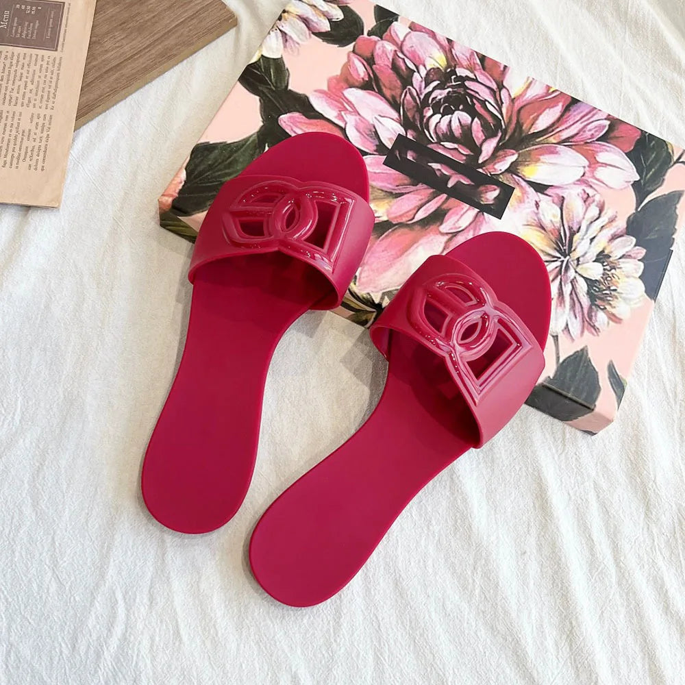 Casual Women's Beach Slippers Non Slip Flat Footwear
