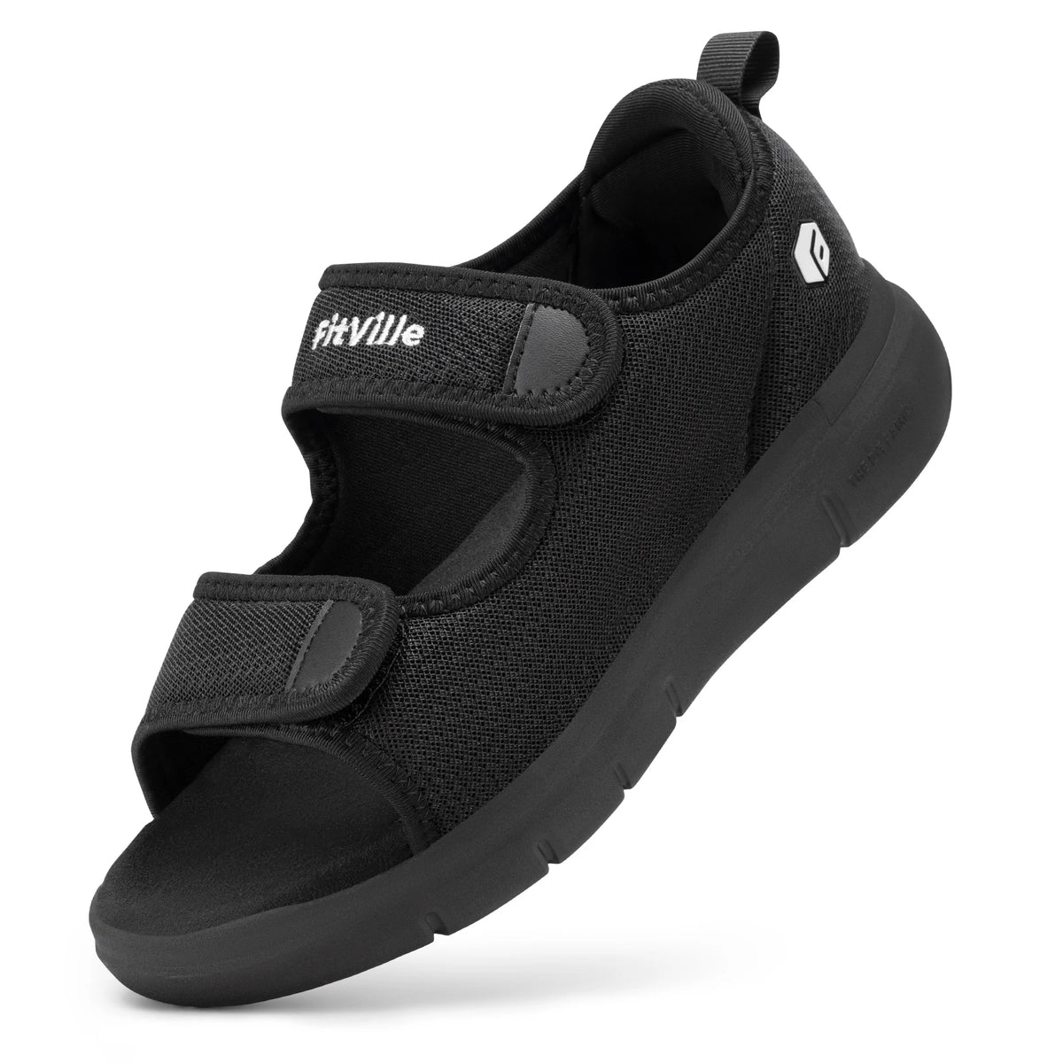 FitVille EasyTop Recovery Sandal V3 For Men Plantar Fasciitis Relief