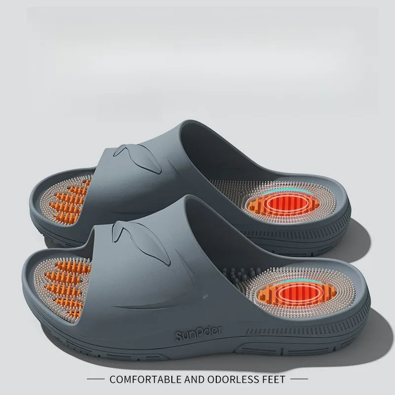 Particle Massage Slippers EVA Indoor Anti Slip For Men And Women